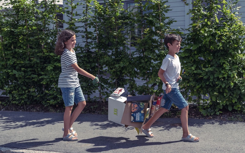 Circular production model with sustainable materials